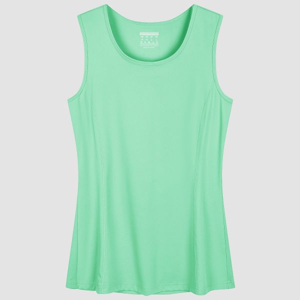 Women's Sleeveless Workout Shirts Dry Fit Running Wicking Tank Tops Active Gym