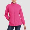 9c4afba0e40c440b7c2f43fab9d814b0a61b90cb1b73f3c18829d0164810aefb.jpg Women's Fleece Jacket Soft Full Zip Warm Long Sleeve with 2 Zipper Pockets Winter Jackets