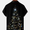 9ea99260109fd0eb5b174e8a58c8eb3c76d284bc0f1d7001b6f0538871befe40.jpg Christmas Tree Chest Pocket Short Sleeve Shirt