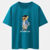 9f1dfb0831009c22acefcddd36d011dcb8b41bfabbef3caba6ced3a7d24eab37.jpg Los Angeles Skate Bear Print Heavy Weight Oversize T-Shirt