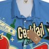 Cocktail Chest Pocket Short Sleeve Hawaiian Shirt