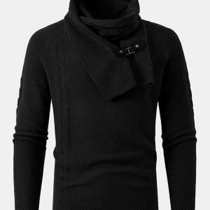 a834a96f62d389dab5e7e7408a41eb6a8892861f79eea8972ee588794020bfb2.jpg Detachable Scarf Neck Sweater