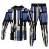 Men's Personalized Printed Hoodie Set 020