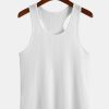 b158358e426439cd7b5ada7b5fc75e9eea734af1734eb5909e491c7e68cb8b7a.jpg Basic Slim Ribbed Racer Back Tank