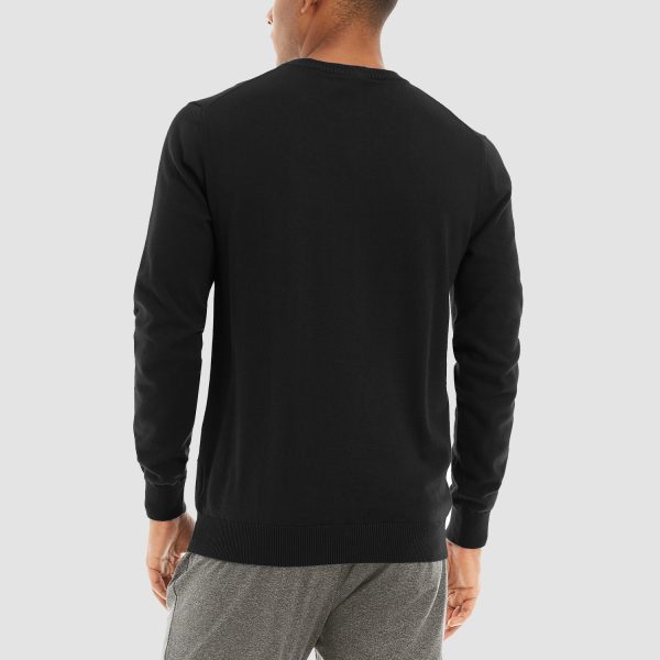 b18fac5ca99af40a2cc0949aa9571515d825cf6c2716052df12fe1caa839620b.jpg Men's Pullover Sweaters V-Neck Long Sleeve Cotton Sweatshirt