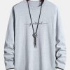 b4fdecd69f7467b38ce461df34f6795d7047aef148acfdc775b3abc0ee285bba.jpg Long Sleeve Grateful Print Cotton T-Shirt