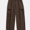Los Angeles Print Heavy Weight Oversize T-Shirt & Loose Fit Corduroy Cargo Pants
