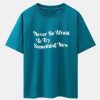 bc0c1c5ee5e4711c13b11c86fff464b7106b93fc9b7dab3ea3204558bf3dc0d9.jpg Slogan Print Drop Shoulder Oversize T-Shirt