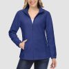 c4a918aa579037a06b3a7b23dda5263a1396e5dbcc12b7f75c8f5eb8cb9e0820.jpg Women's Fleece Jacket Soft Full Zip Warm Long Sleeve with 2 Zipper Pockets Winter Jackets