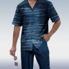 c563e66be28c7c5d1271a91e7c64b66ab7afab0cbc674dff8b3ee6d133bece67.jpg Suitmens Men's Solid Short Sleeve Walking Suit 3 Colors