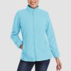 c93973b9a0966df3319f1b7f9e7b2423cd33e42da17bf613a5a3c4800da3b972.jpg Women's Fleece Jacket Soft Full Zip Warm Long Sleeve with 2 Zipper Pockets Winter Jackets