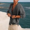 d0556d6de94554f880a55535b0778dca8d566344d3b90dc4fae787885044286b.jpg Men's Linen Simple Design Long Sleeve Shirt