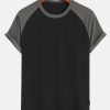 d82d5d8d10bfc76d942d18c48351c6c88fa5c93864159ff8270eb09b34366415.jpg Muscle Fit Paneled Textured T-Shirt