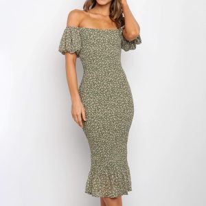 d8f5295181808d5f43299291bea1f41c928c0a0cf9040ce065d9695b03335bcb.jpg Casual Short-sleeved Stretch Jumpsuit Bag Hip Skirt Shrug Summer European And American Style