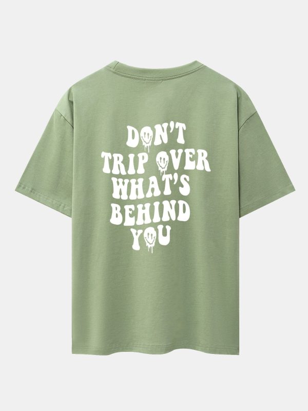 dd423c4fbca77fcc2beb138c0f7a022e177b1b8171c543720c2e4925dd8b8322.jpg Slogan Back Print Oversize T-Shirt