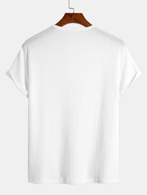df82acf11cafb4b1a1bc6aa5218d0e8710d99c8705dbad278f291d38c83b1403.jpg Muscle Fit Ribbed Henley Shirt