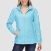 e1226cd8213c1d1df67cec133851bb83437aa5b9f7c82924937e2d2bd1fedc6a.jpg Women's Fleece Jacket Soft Full Zip Warm Long Sleeve with 2 Zipper Pockets Winter Jackets