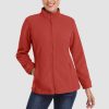e46c689b3edaf80a8decc71fc16be95790eb5f36cfaa3c48bd68a4475740636d.jpg Women's Fleece Jacket Soft Full Zip Warm Long Sleeve with 2 Zipper Pockets Winter Jackets