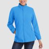 ecb970784c3b22ad916a865c6752ff6ba6ddd70a2eabae6cce30f6be1f01e68d.jpg Women's Fleece Jacket Soft Full Zip Warm Long Sleeve with 2 Zipper Pockets Winter Jackets