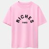 ed298e528c218d646df8f8a0ebd91b5c3ae5928eace68749c54c925488db346c.jpg Riches Paris Print Oversize T-Shirt