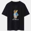 ef29ae6e062725561508ceced9722ecfa115ed554c3eaff083c0632359fba93e.jpg Los Angeles Skate Bear Print Heavy Weight Oversize T-Shirt