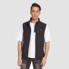 Men's Lightweight Vest Windproof Sleeveless Jacket Outdoor Hiking Camping Fishing Photography Gilet with Zip Pockets