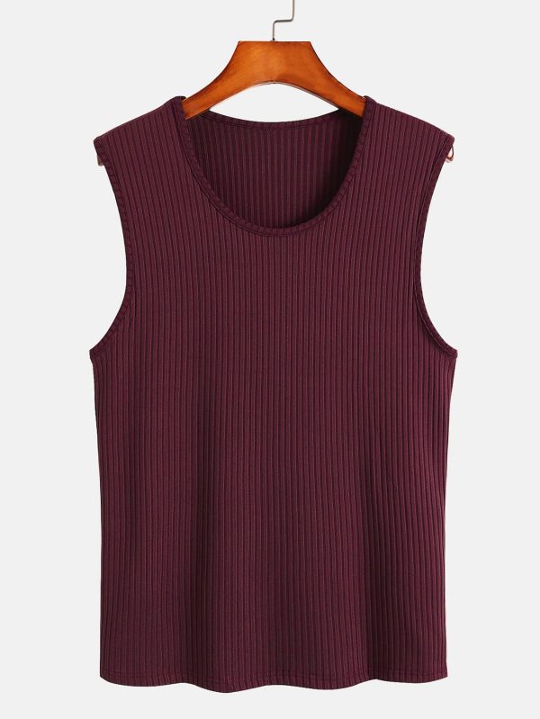 f6f5a66bf8a9c09c502b6a4b2922c77fc56ceda99840bc2c26d8ce2f04423a00.jpg Basic Ribbed Muscle Tank