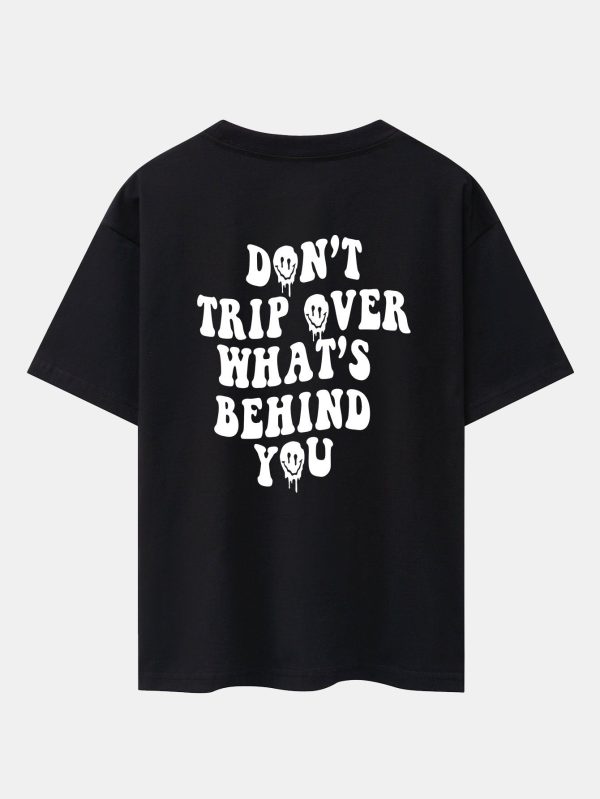 f70d161414f6e3302d97f5284120e58948d3fbd1587024f99fae72d4f30cc71e.jpg Slogan Back Print Oversize T-Shirt