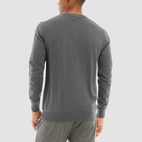 fca352e48f157746b9c1d9c504cfba8b34c6f5b434c00dcd653d70dae228b65c.jpg Men's Pullover Sweaters V-Neck Long Sleeve Cotton Sweatshirt