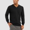 fef297107956cb9fed609a91f780713c5600aae296575406d5c6be8a10fd05a2.jpg Men's Pullover Sweaters V-Neck Long Sleeve Cotton Sweatshirt
